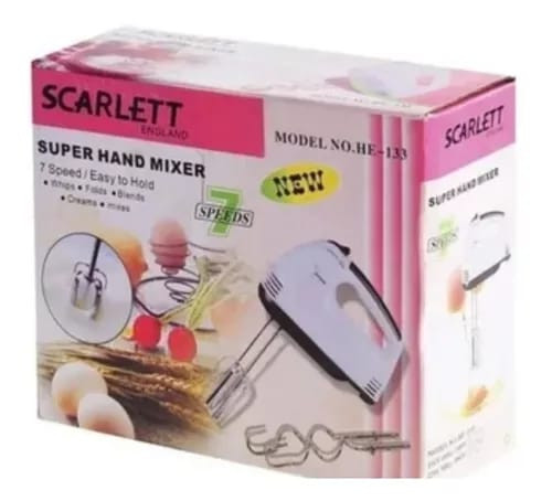 Miniatura 2 de Batidora de mano 7 velocidades electrica